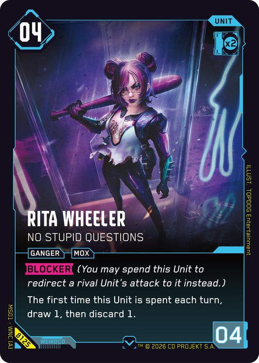 Rita Wheeler - No Stupid Questions